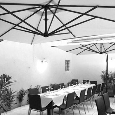 Il giardino in bianco e nero