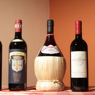 Vini rossi toscani e fiasco di Chianti